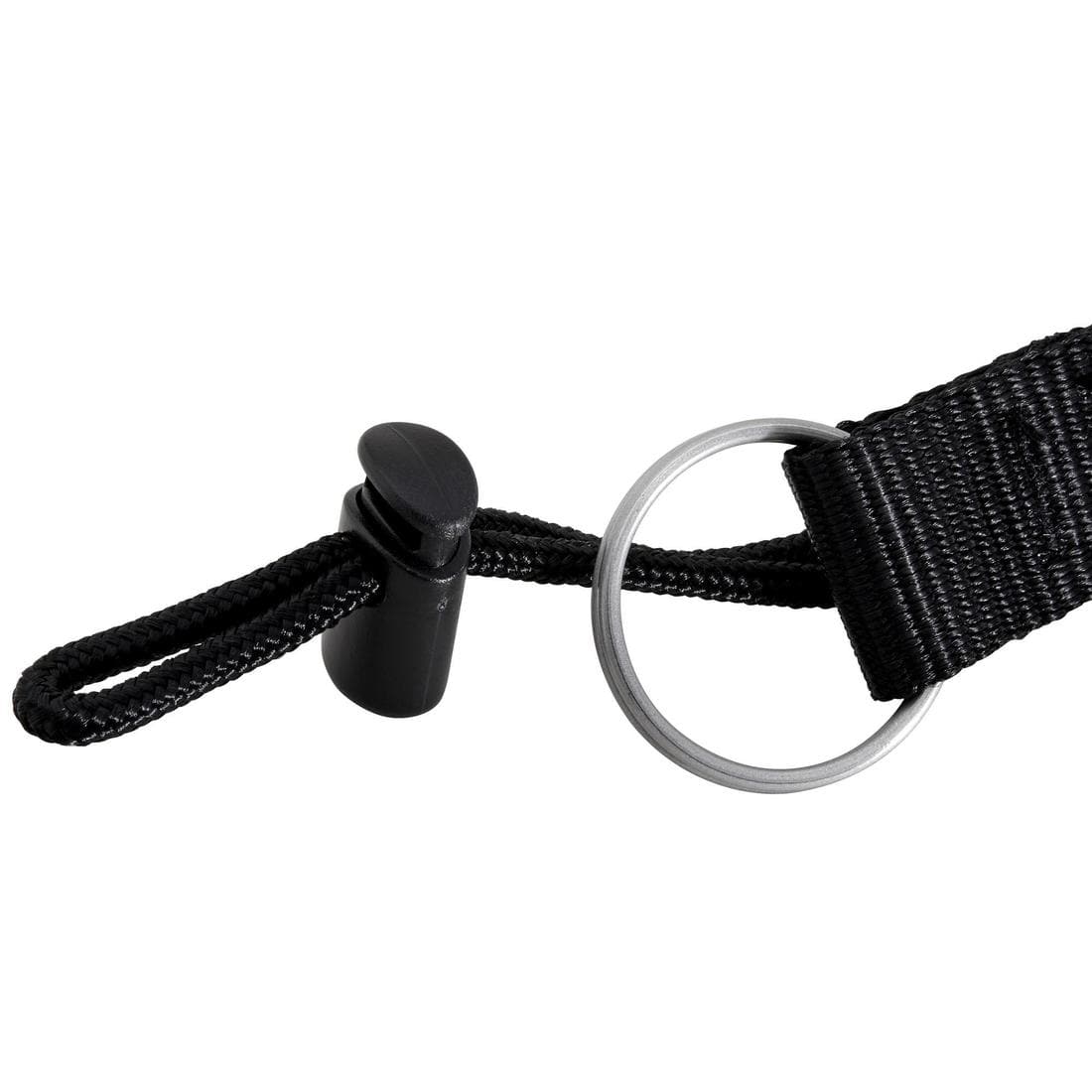 Boucle porte lampe de plongée sous-marine à spirales avec anneau