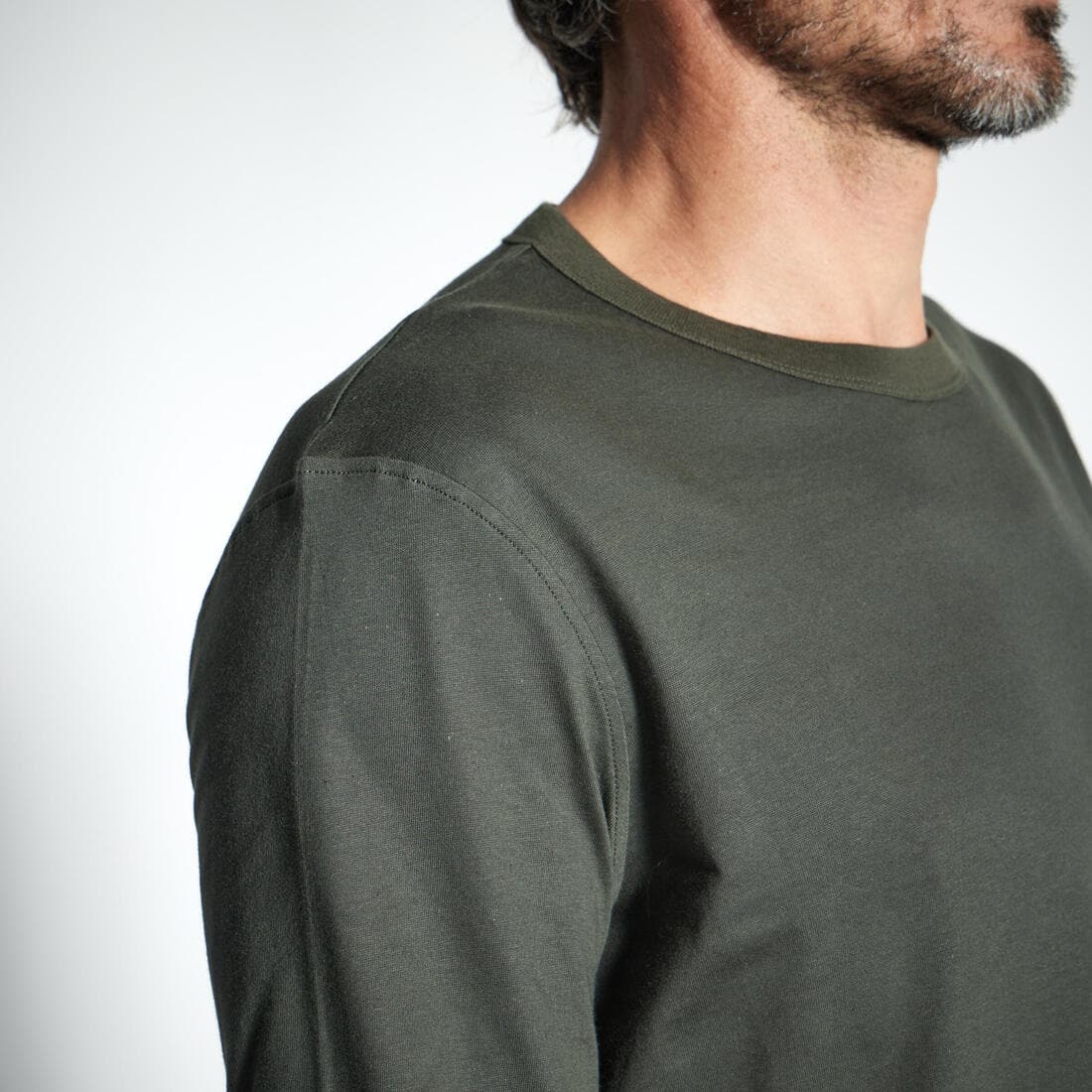 T-SHIRT MANCHES LONGUES RESISTANT 100 VERT