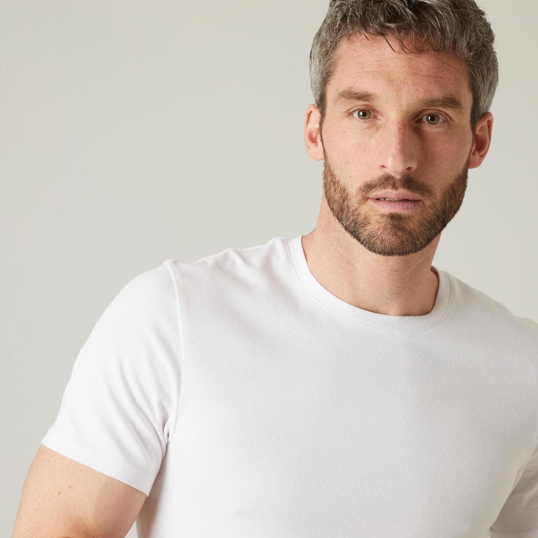 T-shirt slim en coton Homme