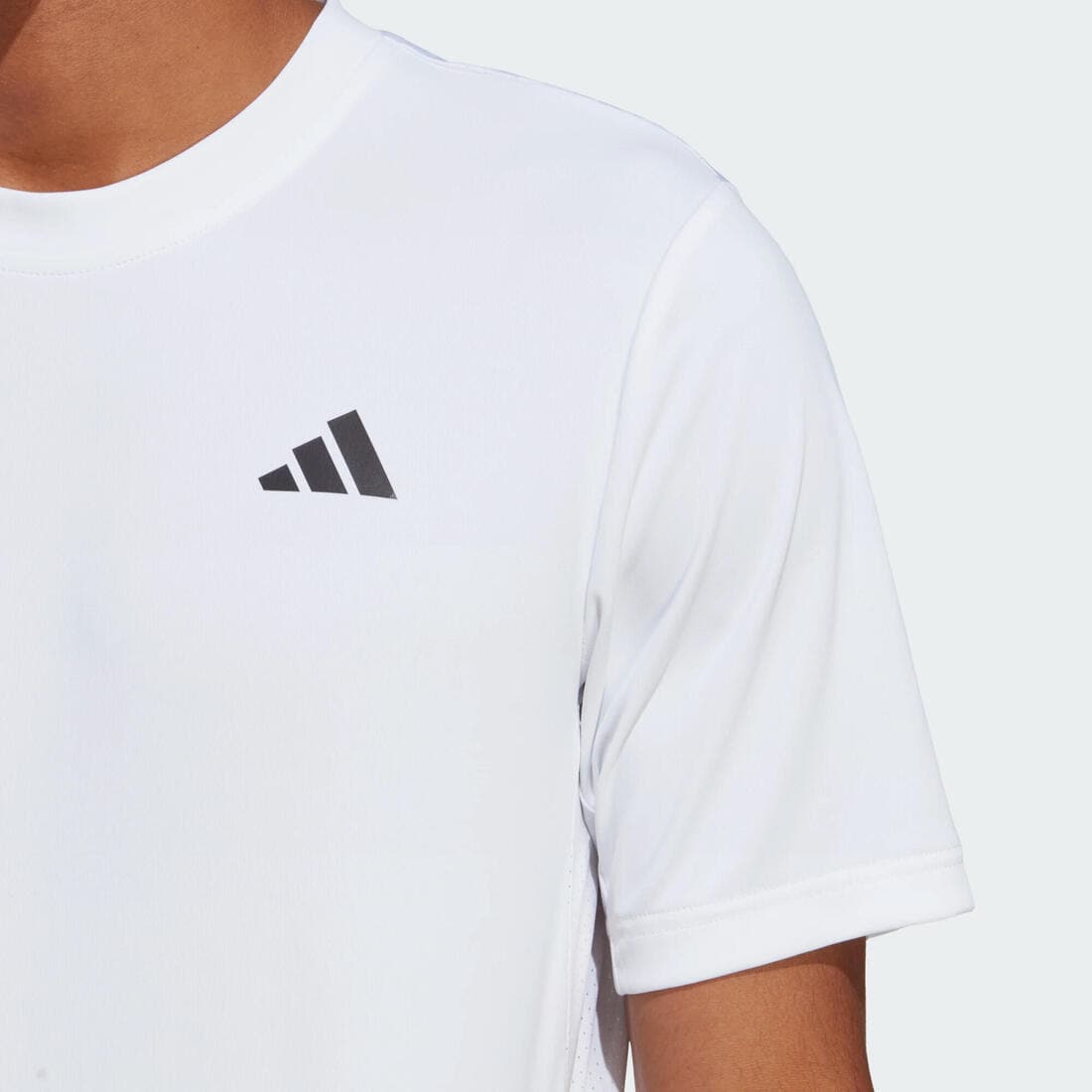 T-SHIRT TENNIS MANCHES COURTES HOMME - ADIDAS CLUB TEE BLANC