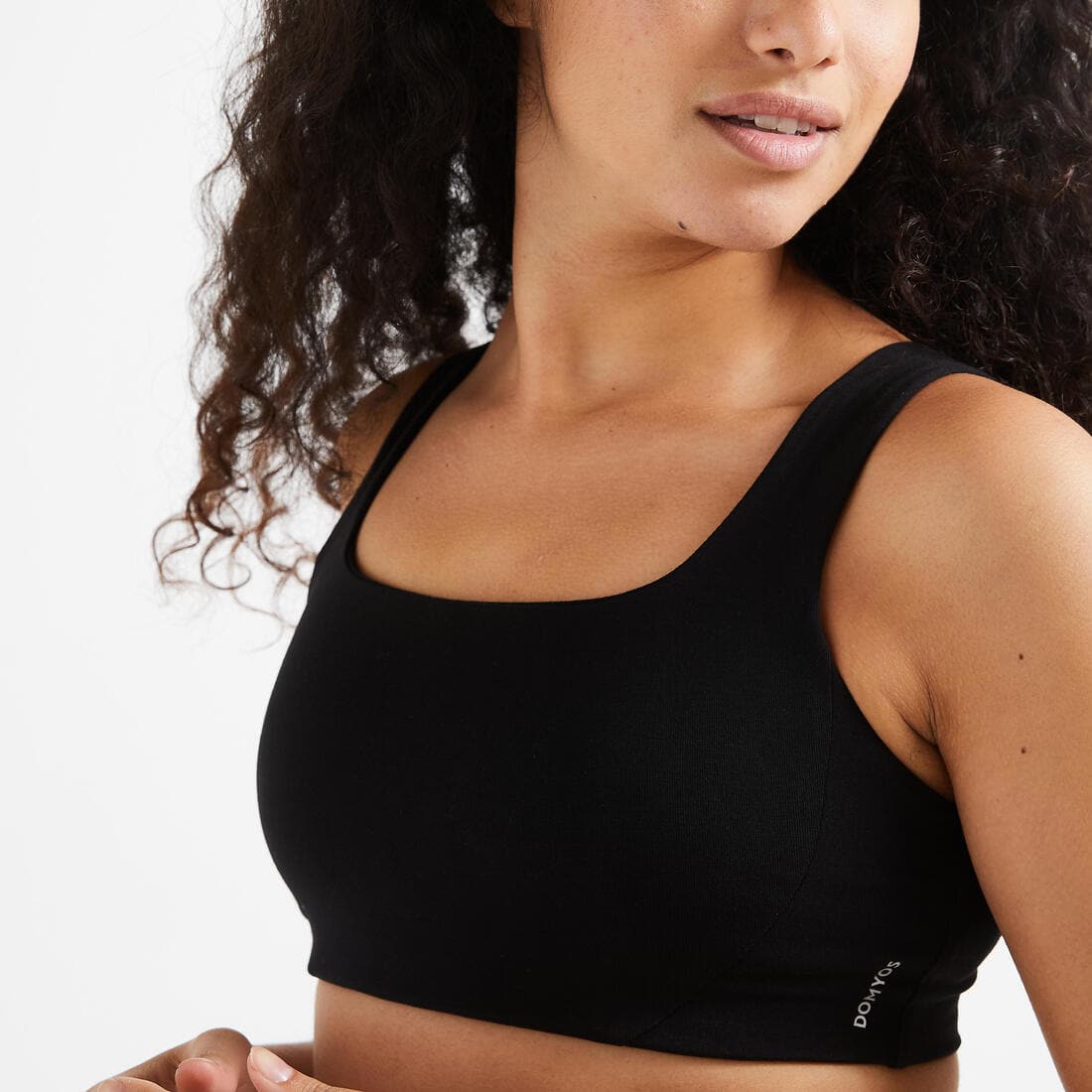 Brassière fitness maintien léger 120 noire