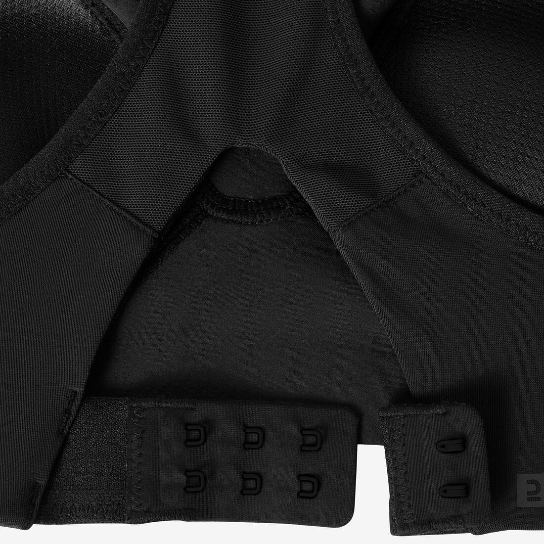 Brassière invisible avec coques maintien fort Femme - Noir