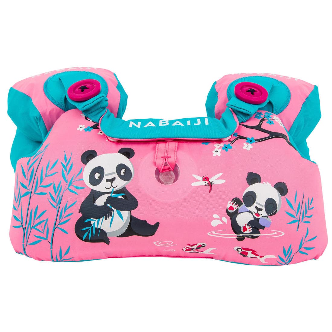 Brassards-ceinture piscine évolutif TISWIM enfant bleu "DRAGON"