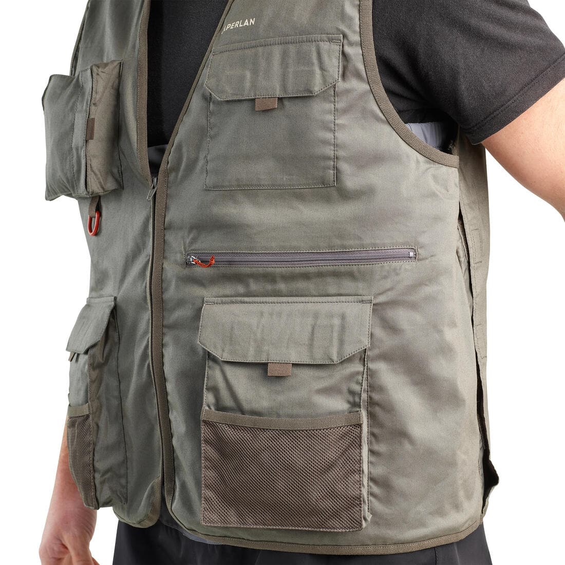 Gilet de pêche - FV 100 kaki