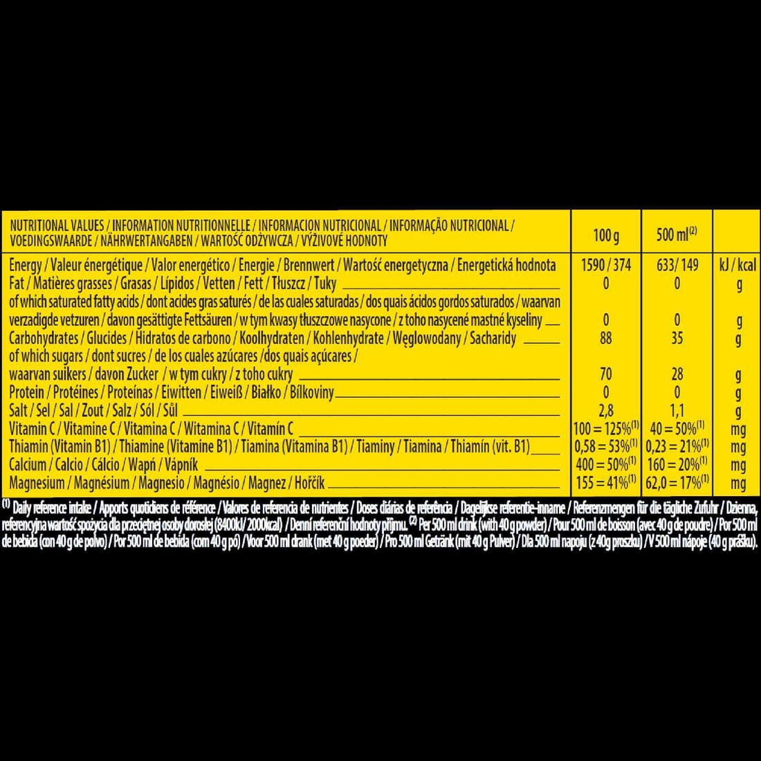 Boisson isotonique tablettes POWERTABS Citron 10x12g