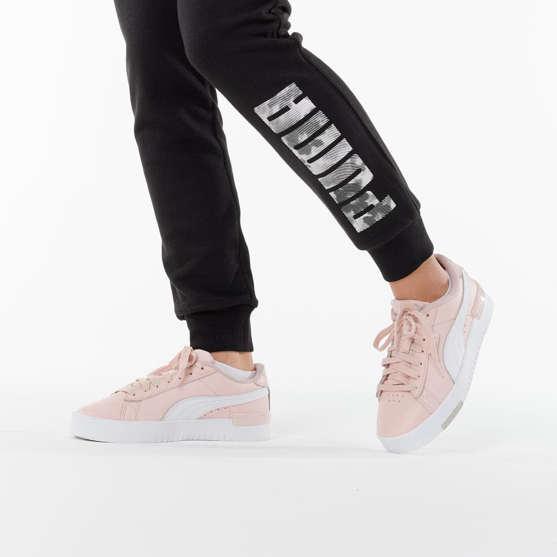 Pantalon PUMA fitness slim coton noir femme