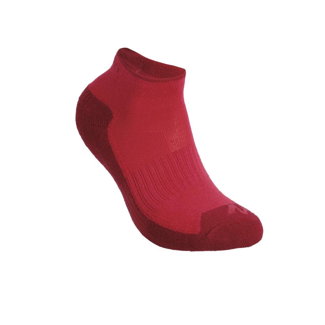 Chaussettes de randonnée enfant MH100 Bleues/Grises en lot de 2 paires