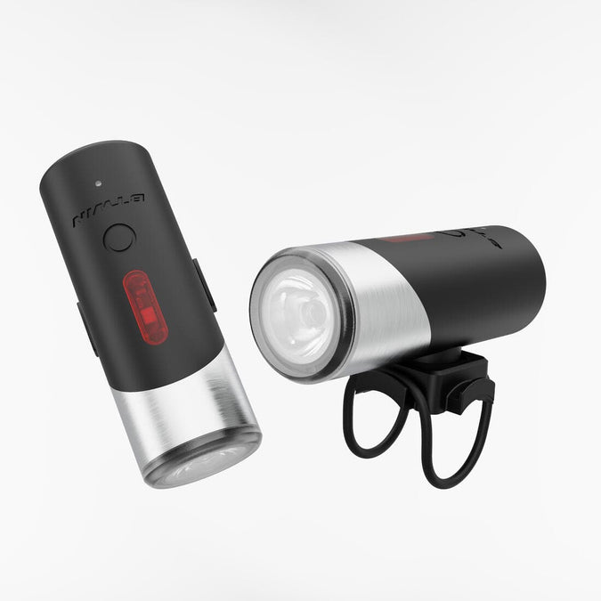 ECLAIRAGE VELO LED FL 920 AVANT ARRIERE USB Decathlon Reunion