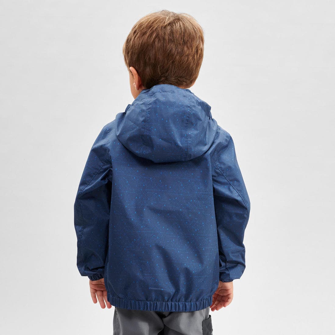 Veste imperméable de randonnée enfant - MH500 KID - 2-6 ANS