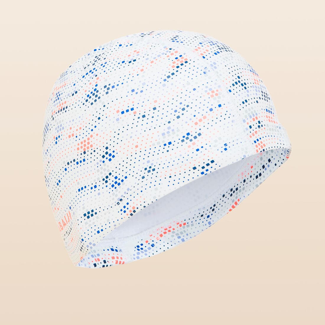 Bonnet de bain en maille enduite - tissu imprimé - taille l - canopa