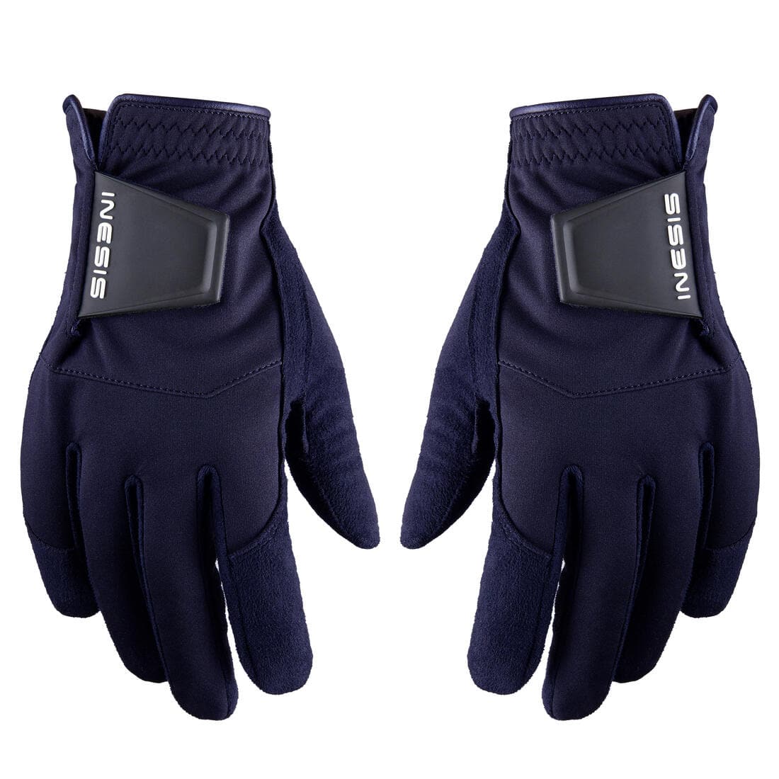 Paire de gants golf pluie femme, RW bleu marine