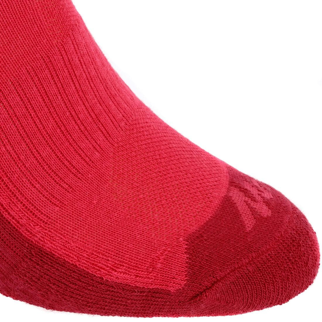 Chaussettes de randonnée enfant MH100 Bleues/Grises en lot de 2 paires