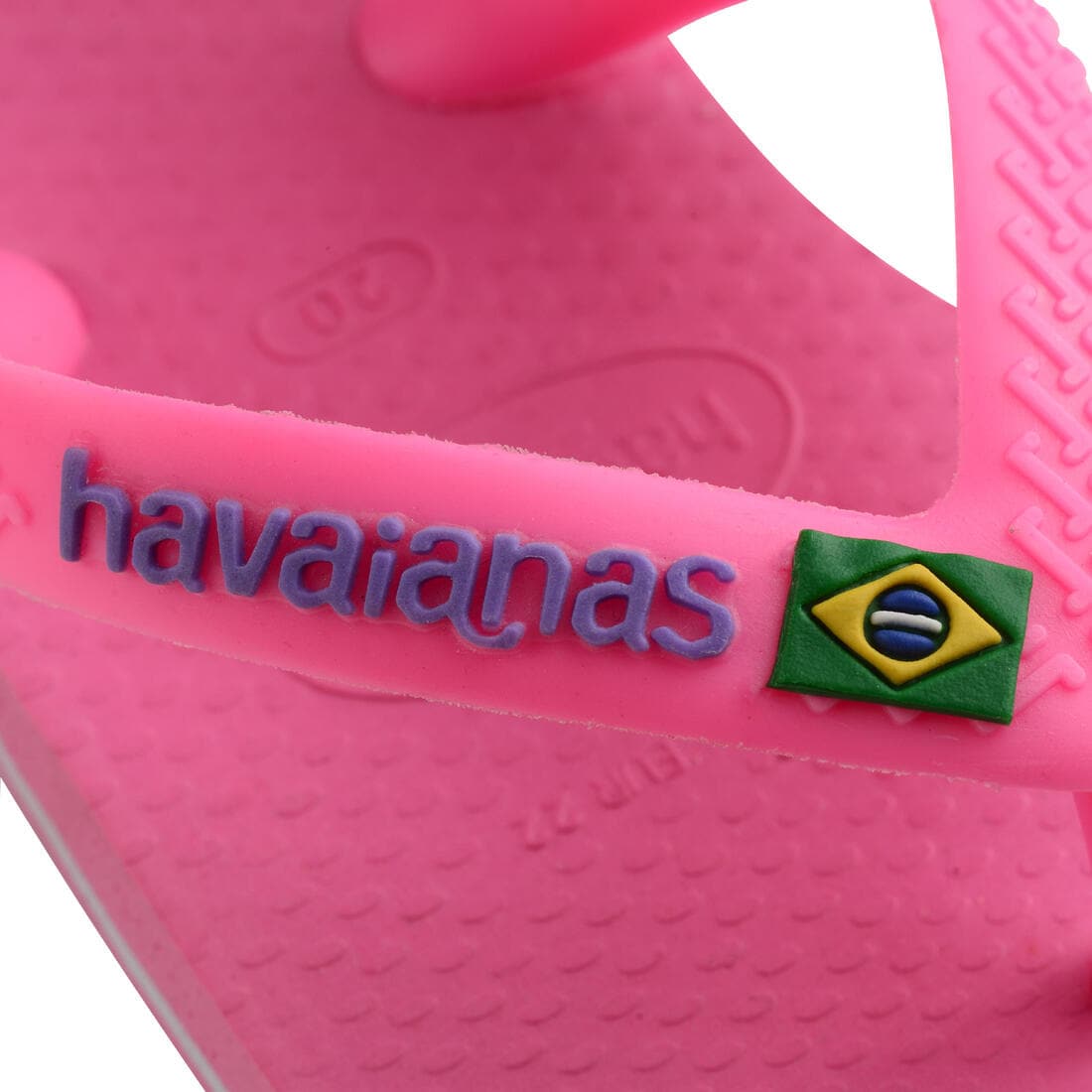 Tongs sandales HAVAIANAS Bébé rose