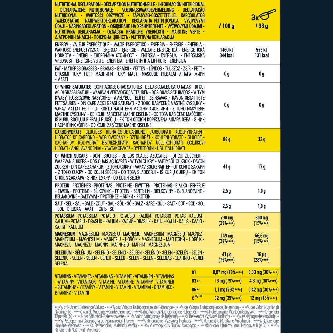 BOISSON ISOTONIQUE POUDRE ISO+ CITRON 2KG