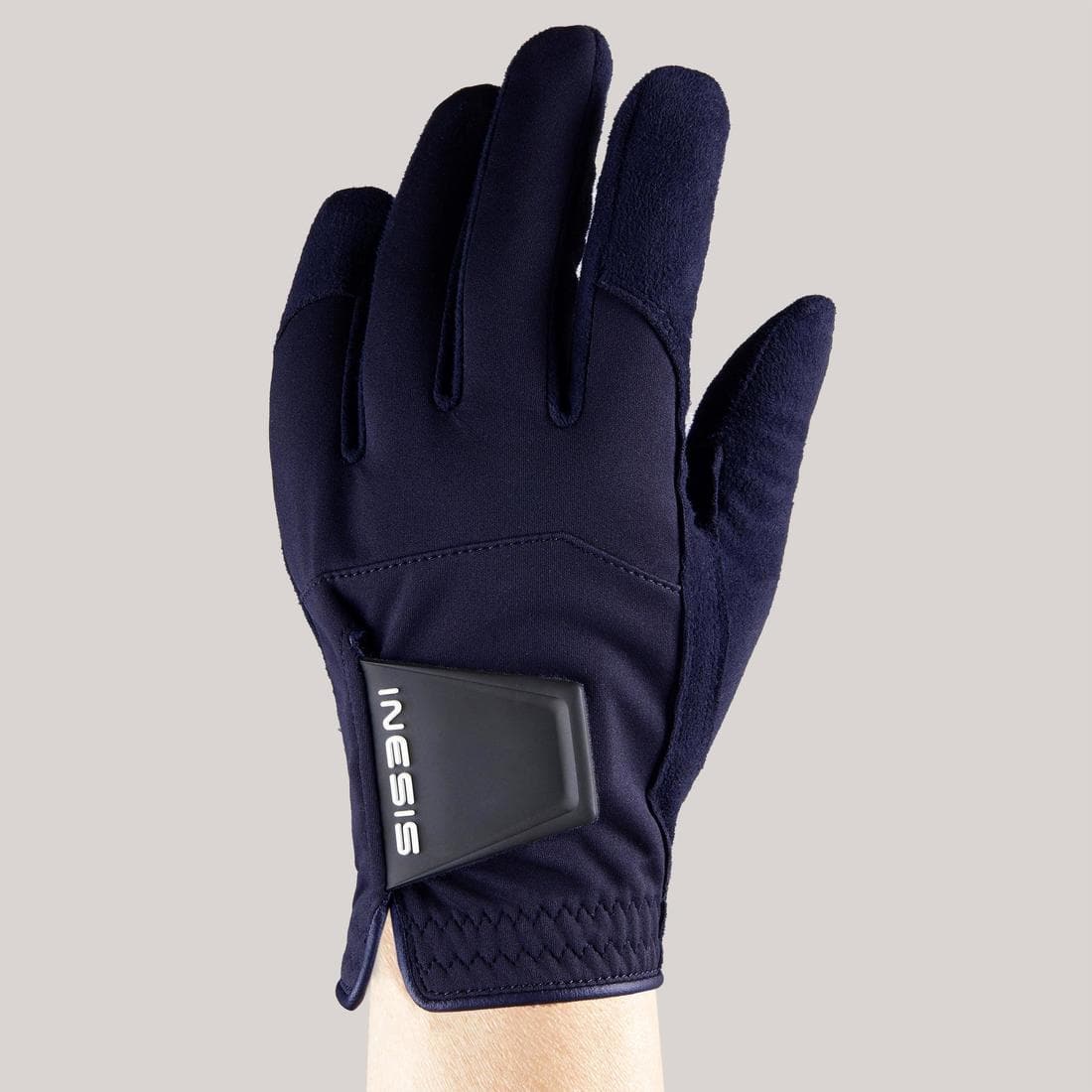 Paire de gants golf pluie femme, RW bleu marine