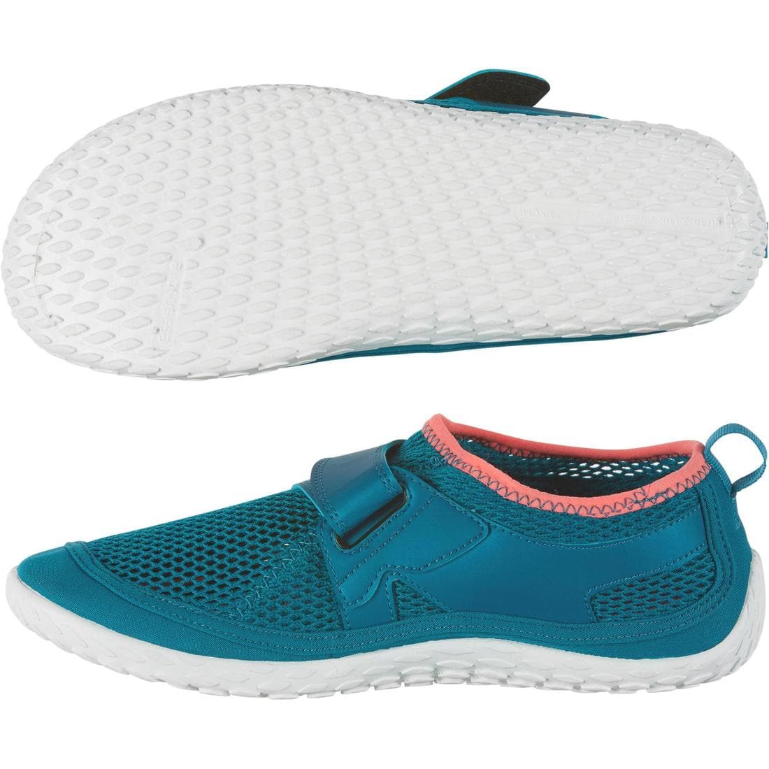 Chaussures aquatiques avec scratch Adulte - Aquashoes 500