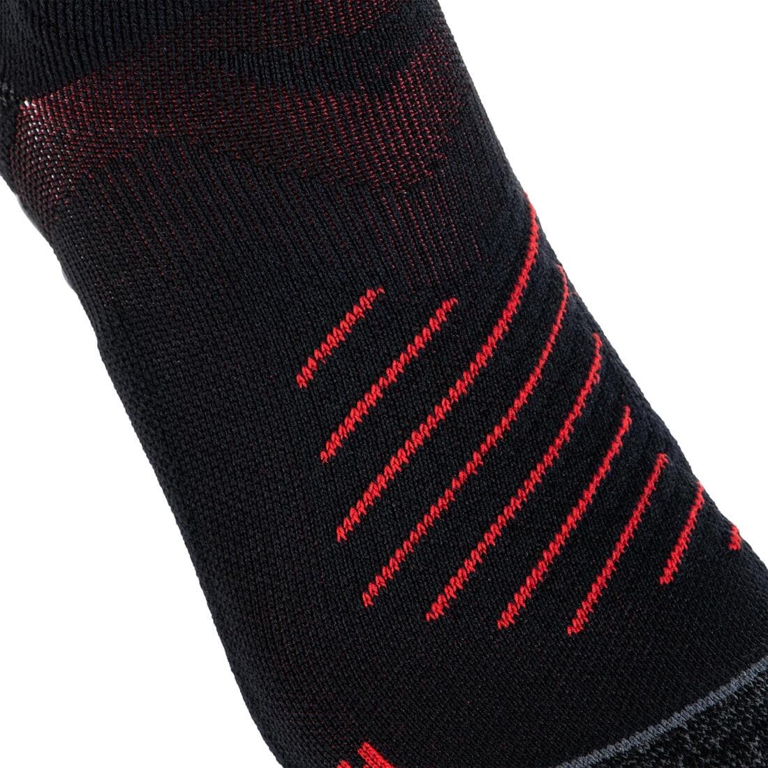 Chaussettes de rugby antidérapantes R500 Mid