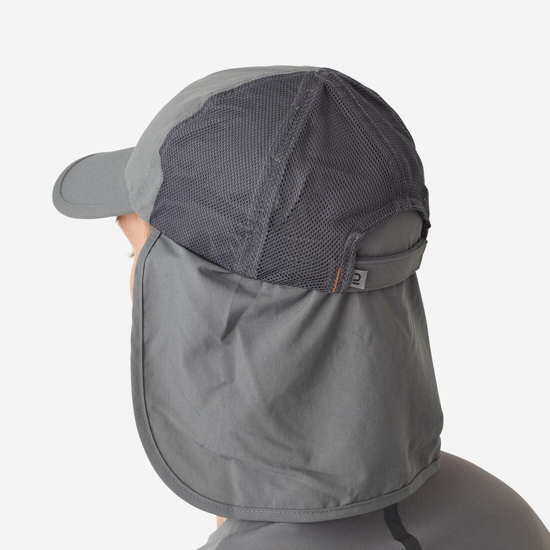 Casquette de pêche pliante - FC 500 F grise