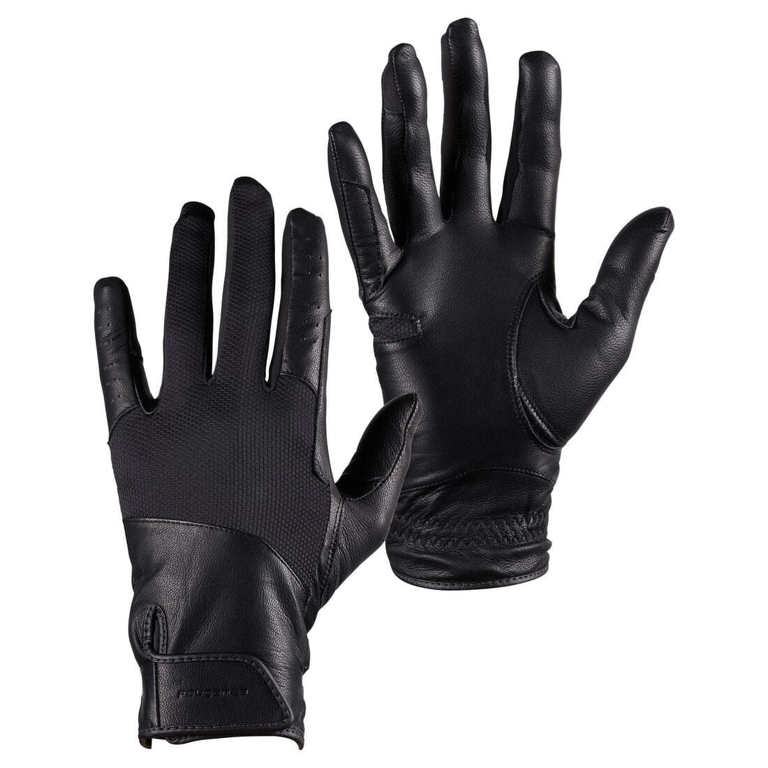 Gants équitation homme 960 noir