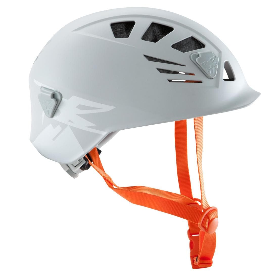 CASQUE D'ESCALADE ET D'ALPINISME - ROCK  GRIS