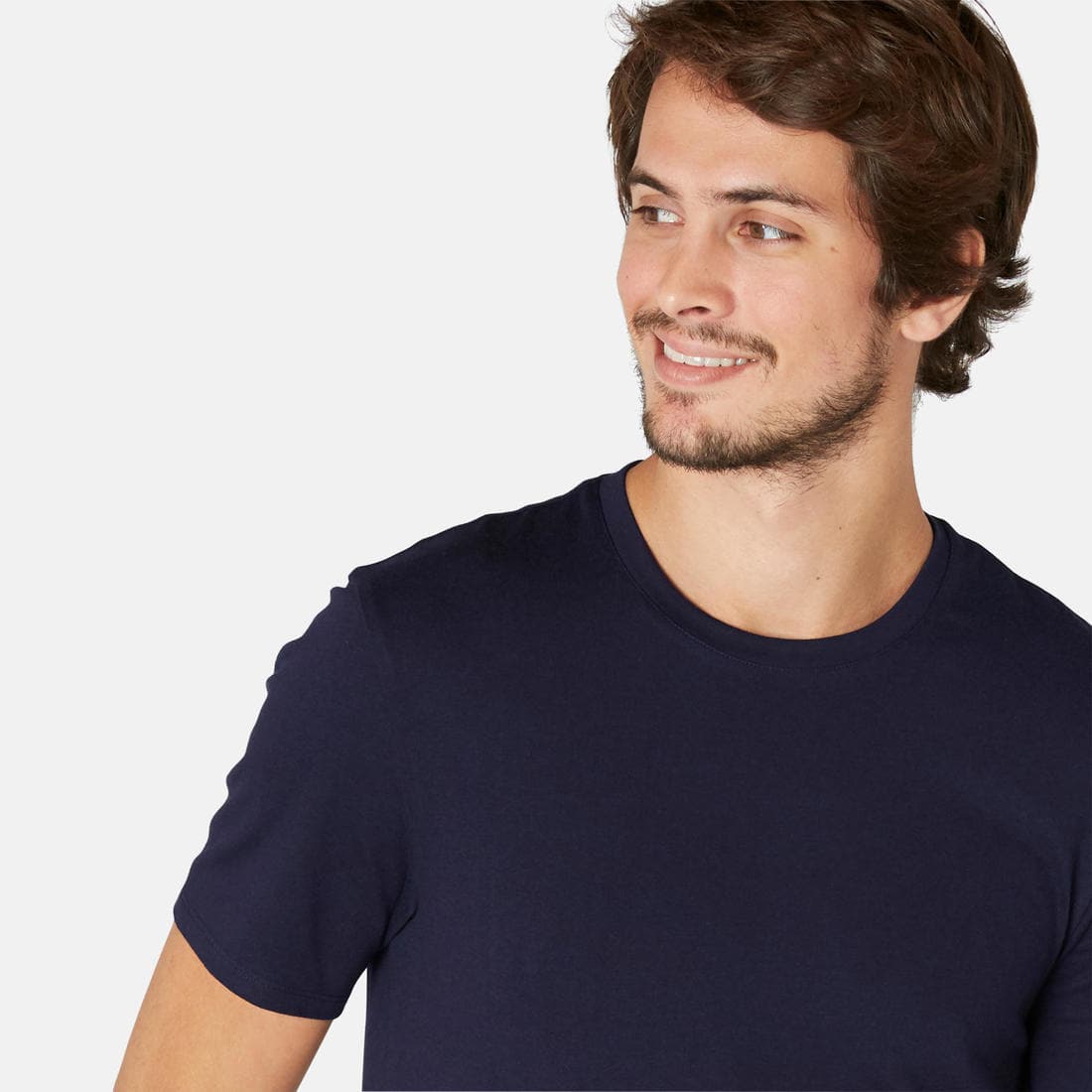 T-shirt slim en coton Homme