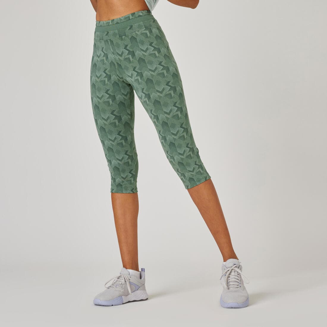 Corsaire majorité coton fitness 520 motifs vert