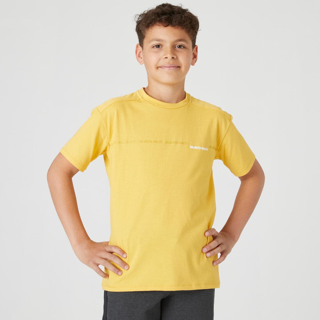 T-shirt enfant coton respirant - 500