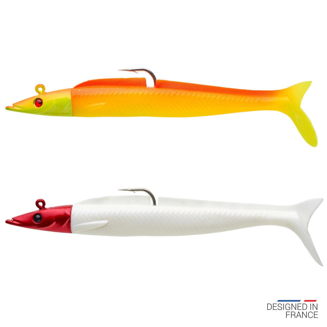 COMBO leurres souples shad lançon EELO 150 18gr FLASHY