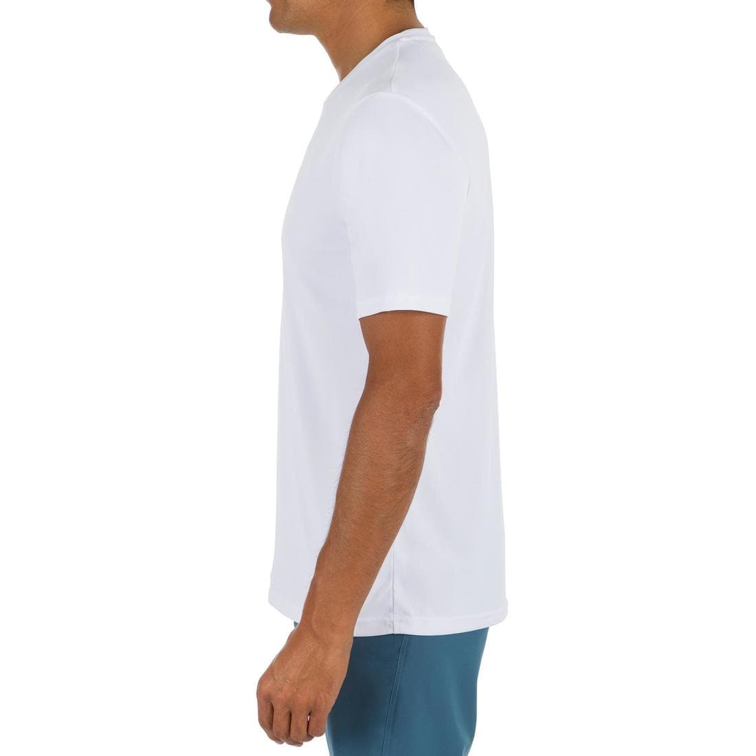 WATER TEE SHIRT top anti UV surf Manches Courtes Homme  Blanc