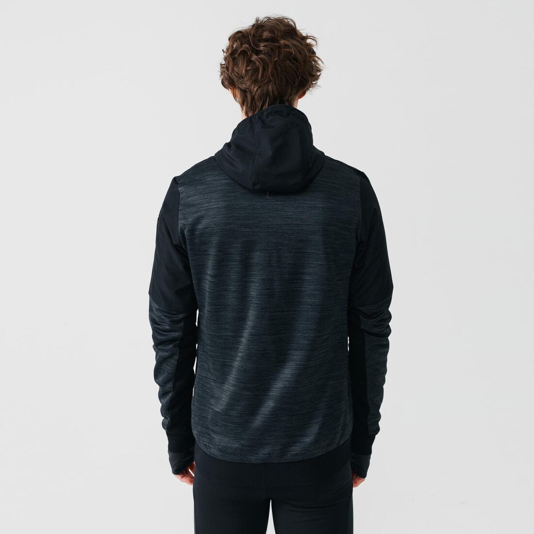 SWEAT ZIPPÉ A CAPUCHE DE RUNNING HOMME KALENJI WARM +