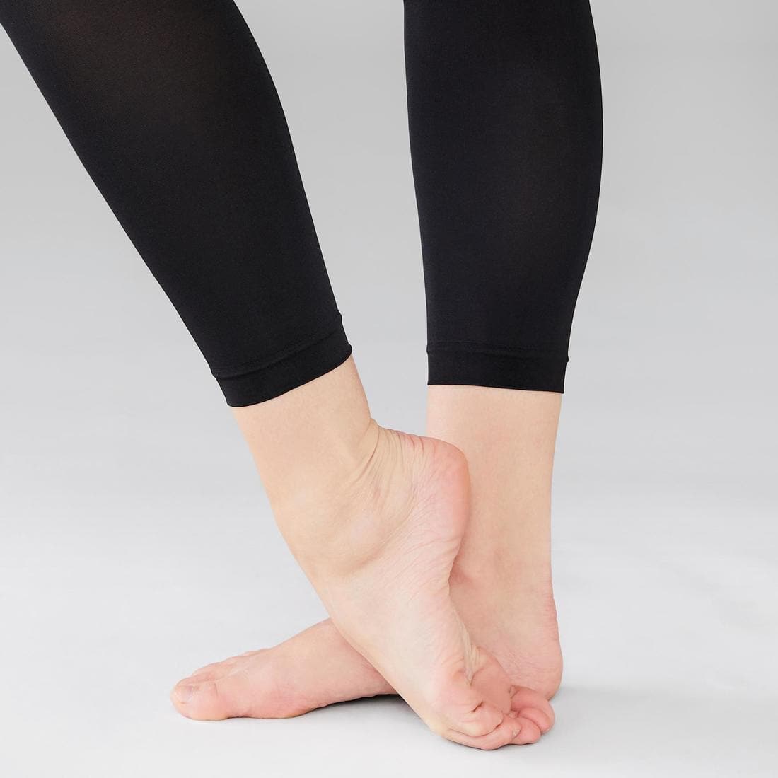 Collants sans pieds de danse classique et moderne femme noirs