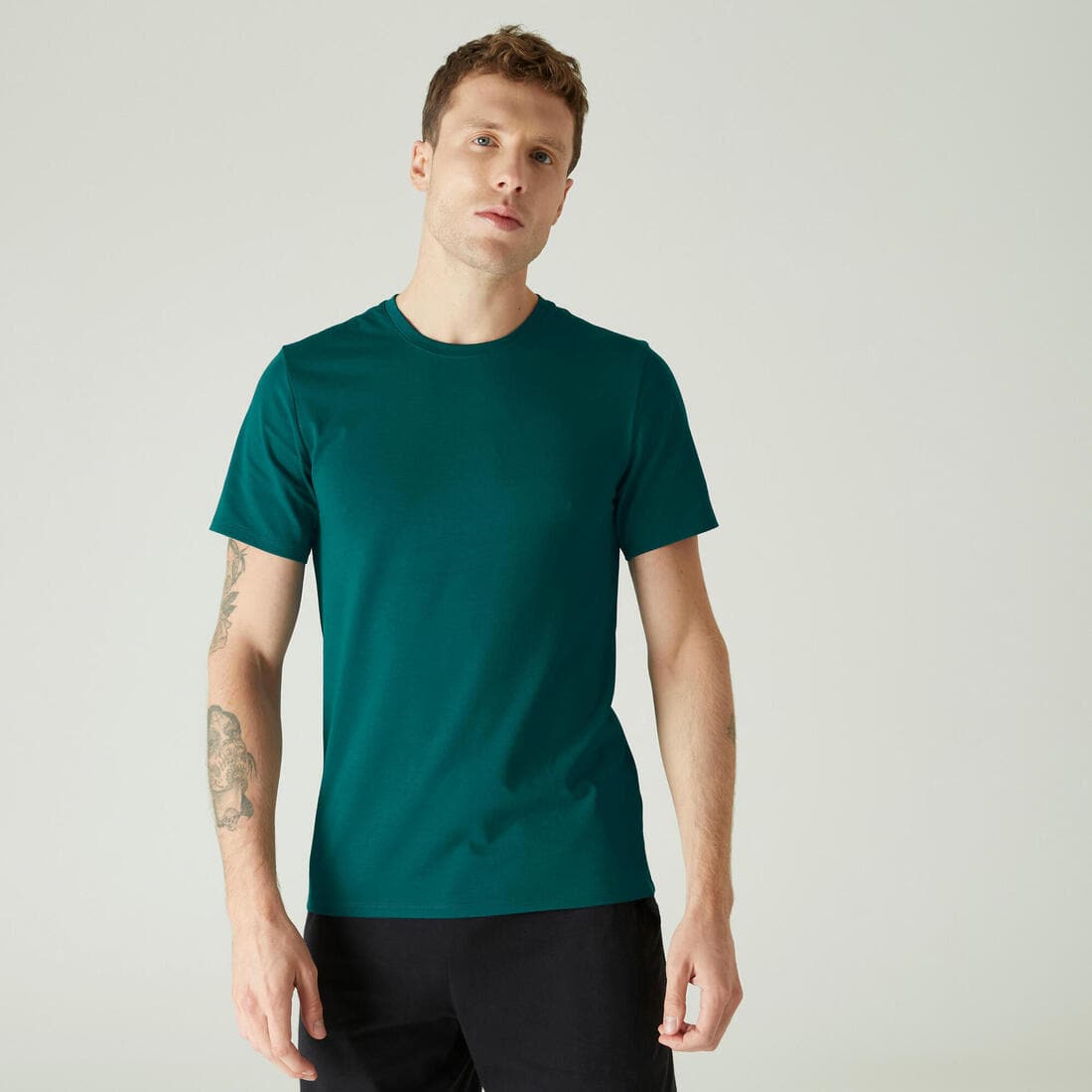 T-shirt slim en coton Homme