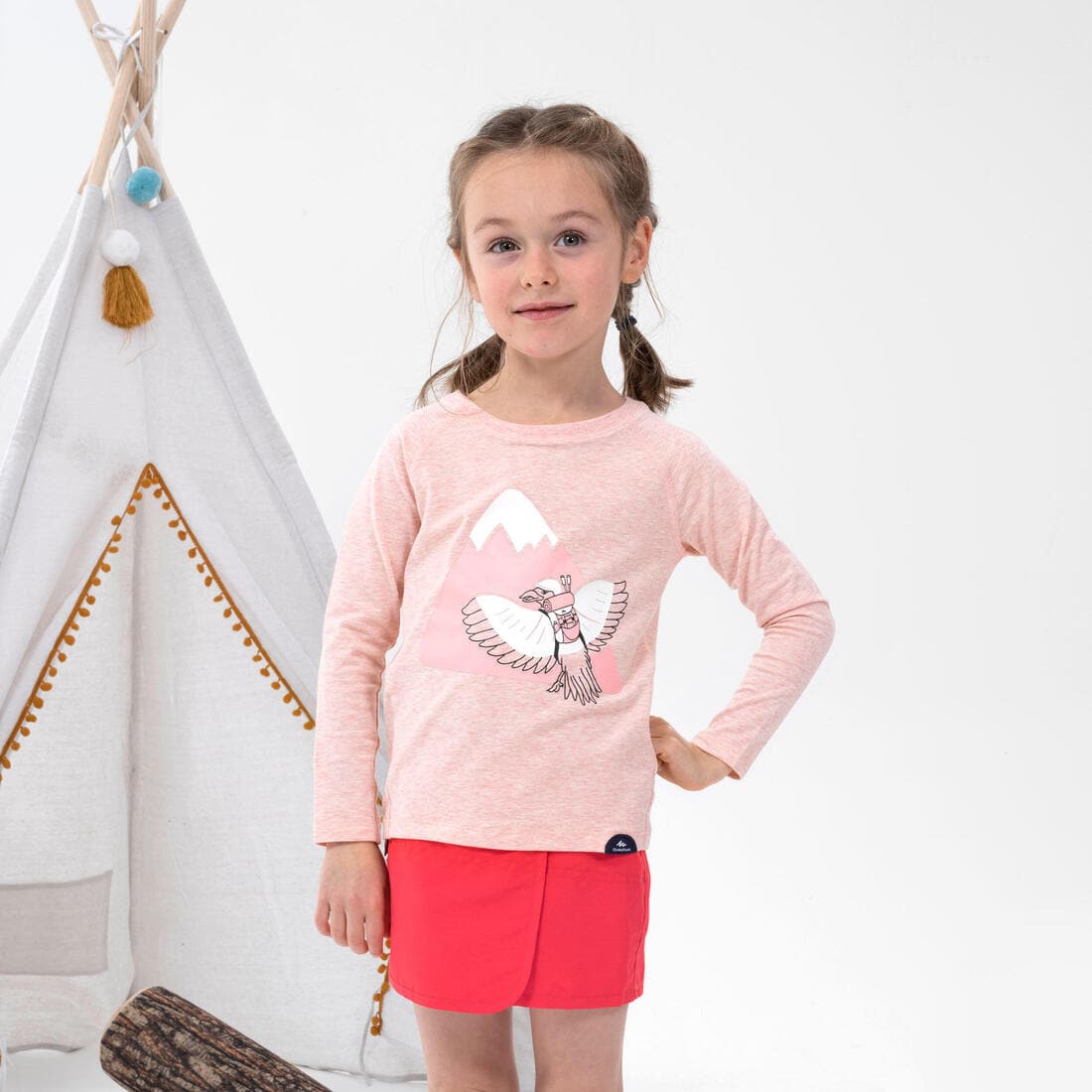 Jupe short de randonnée - MH100 KID- enfant 2-6 ANS