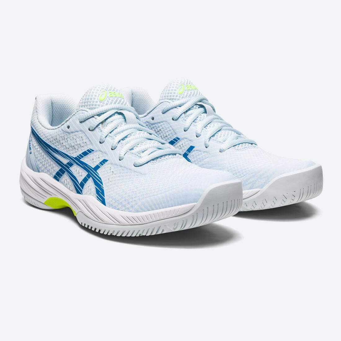 Chaussures de tennis Femme multicourt - Gel Game 9 bleu clair