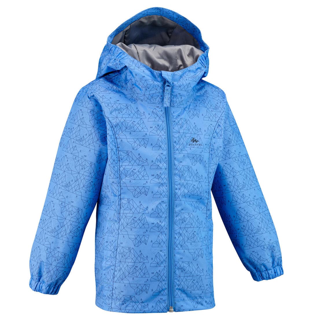 Veste imperméable de randonnée enfant - MH500 KID - 2-6 ANS