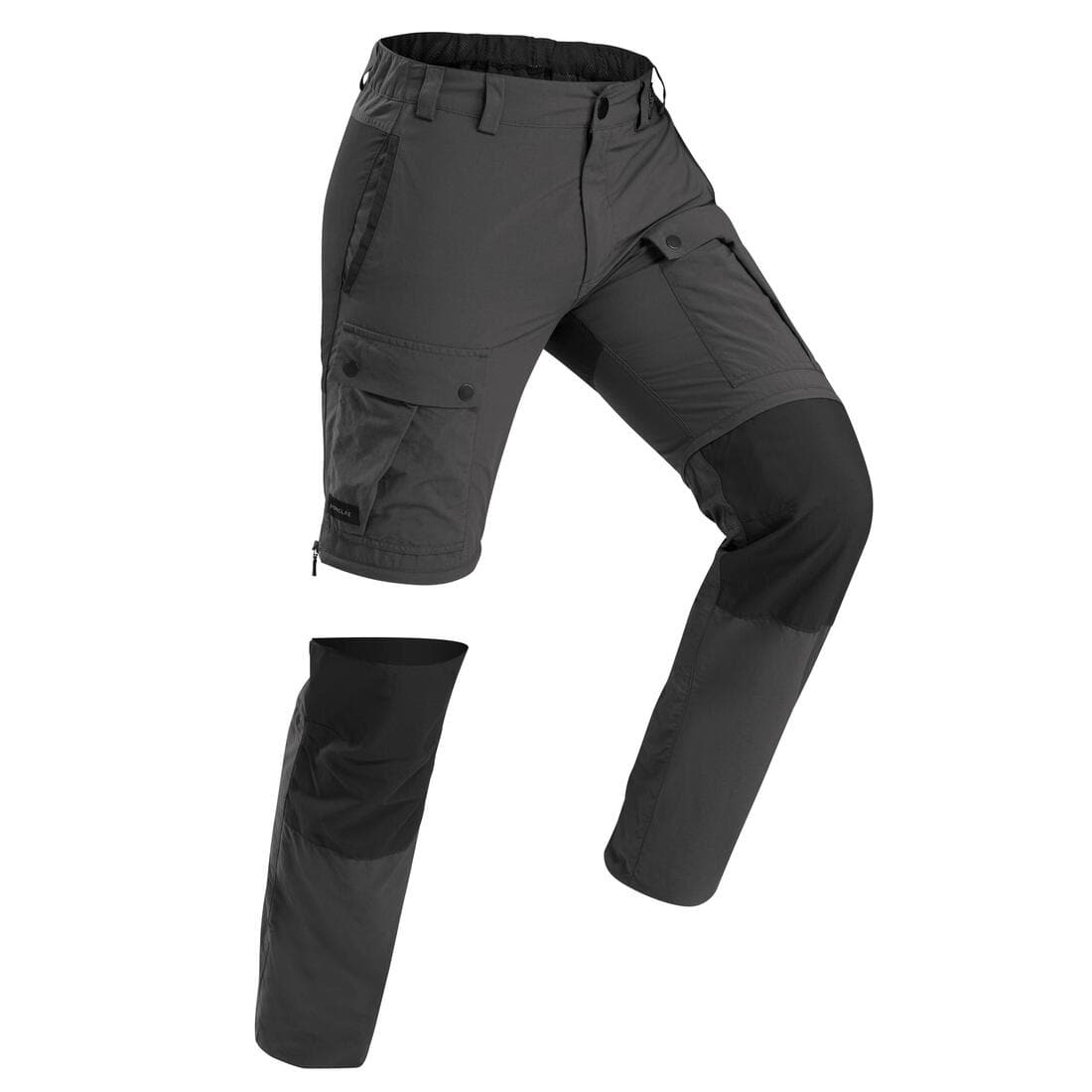 Pantalon modulable 2 en 1 et résistant de trek montagne - MT100 Homme