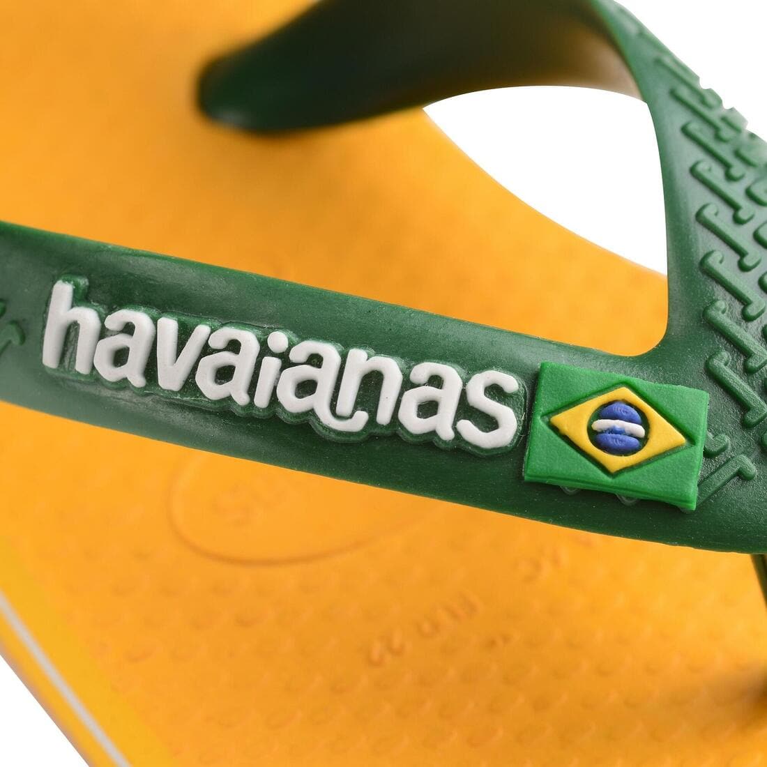 TONGS SANDALES HAVAIANAS BÉBÉ JAUNE