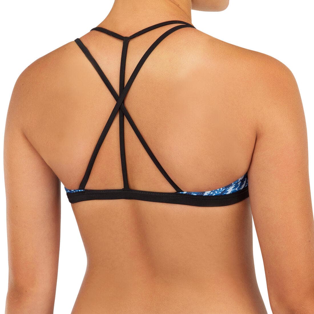 HAUT DE MAILLOT DE BAIN SURF FILLE BRASSIÈRE BONDI 500