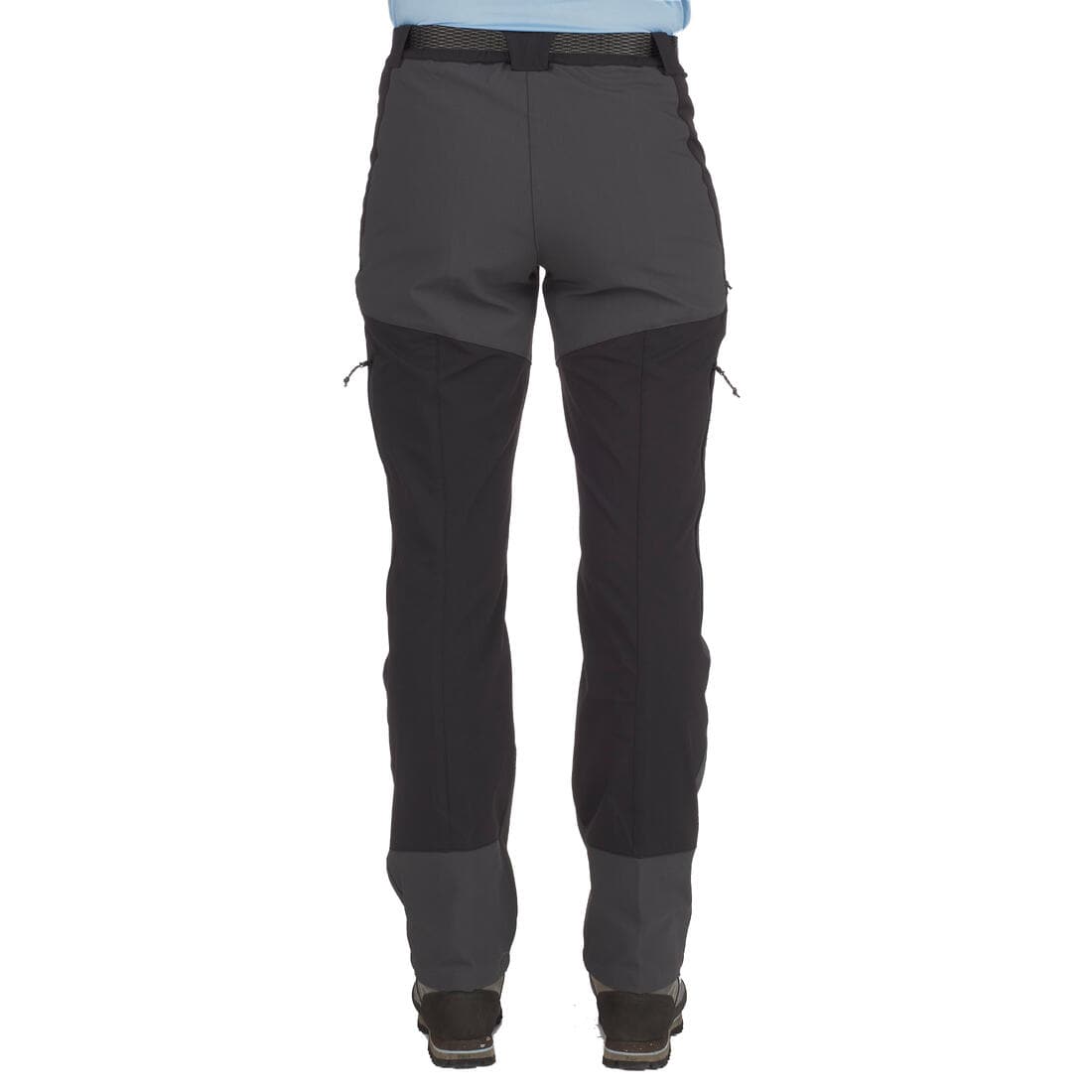 Pantalon déperlant de trek montagne - MT900 noir - Femme