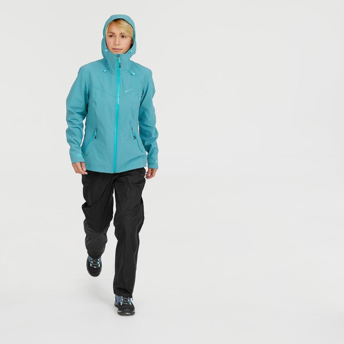 Surpantalon imperméable de randonnée montagne - MH500 - Femme