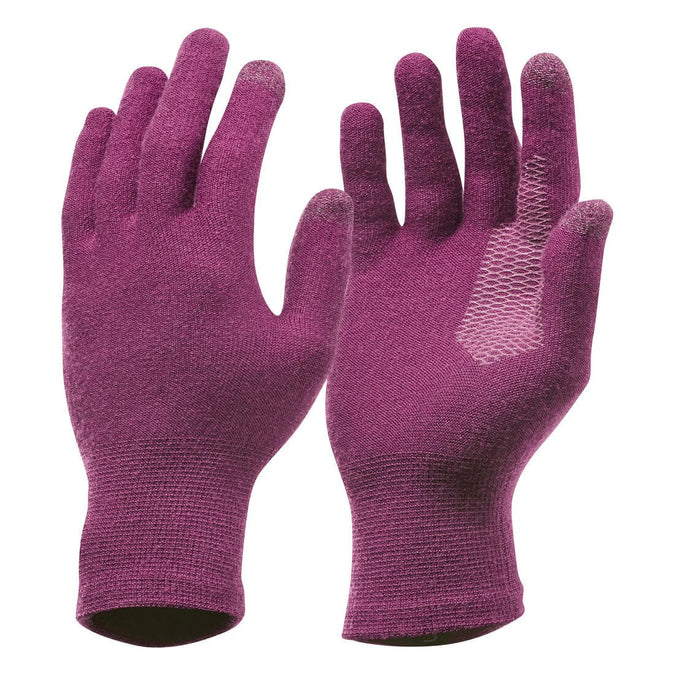 





Sous-gants tactiles de trekking montagne  - TREK 500 violet unisexe, photo 1 of 5