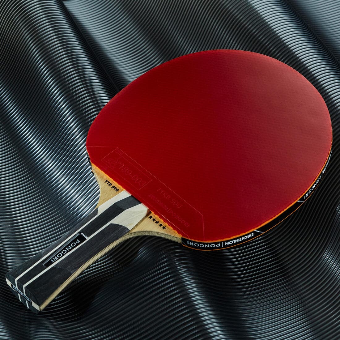 RAQUETTE DE TENNIS DE TABLE CLUB TTR 590 SPEED CARBON 5*