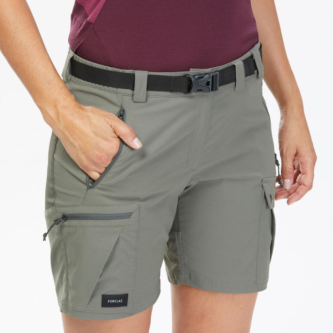 Short de trek montagne femme - mt500