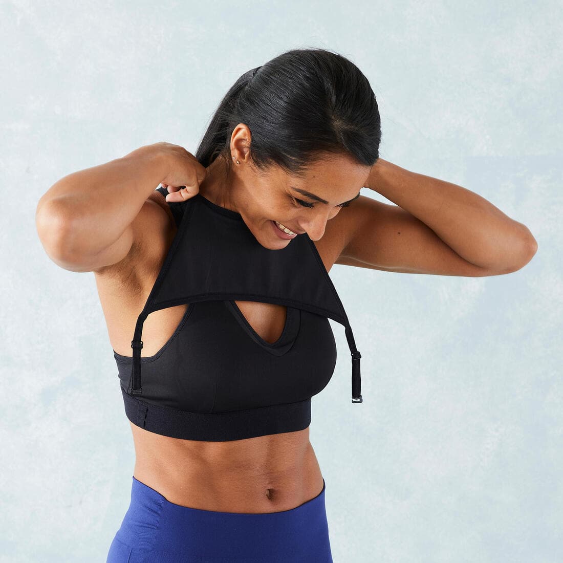 BRASSIERE CROSSTRAINING NOIRE