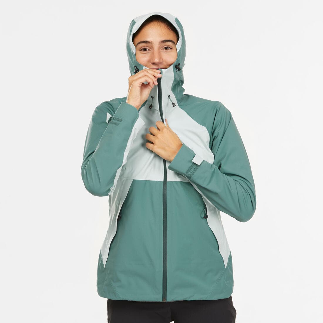 Veste imperméable de randonnée montagne - MH500 - Femme