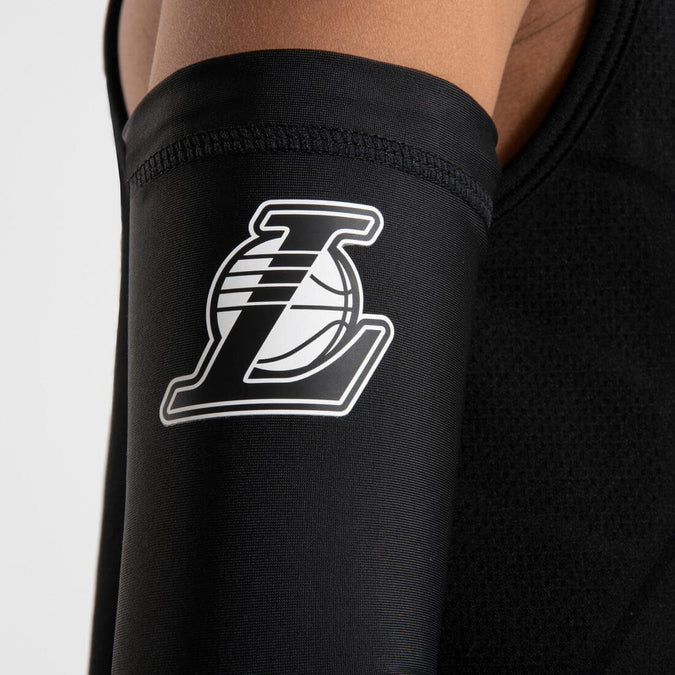 COUDIERE DE BASKETBALL POUR ENFANT E500 NOIR NBA LOS ANGELES