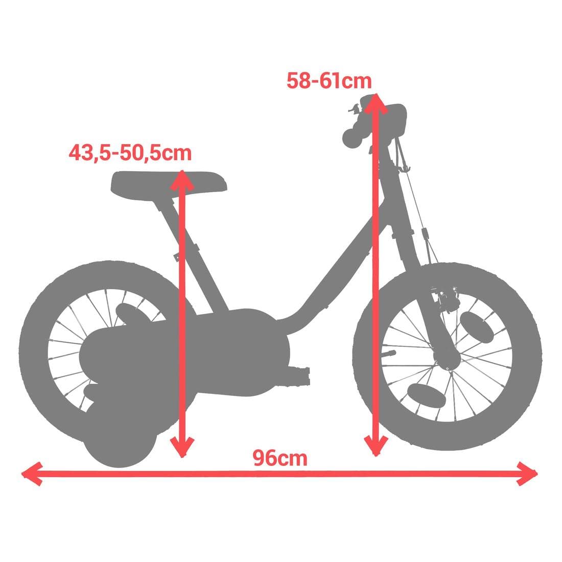 VELO 14 POUCES 3-5 ANS 500 MONSTERS