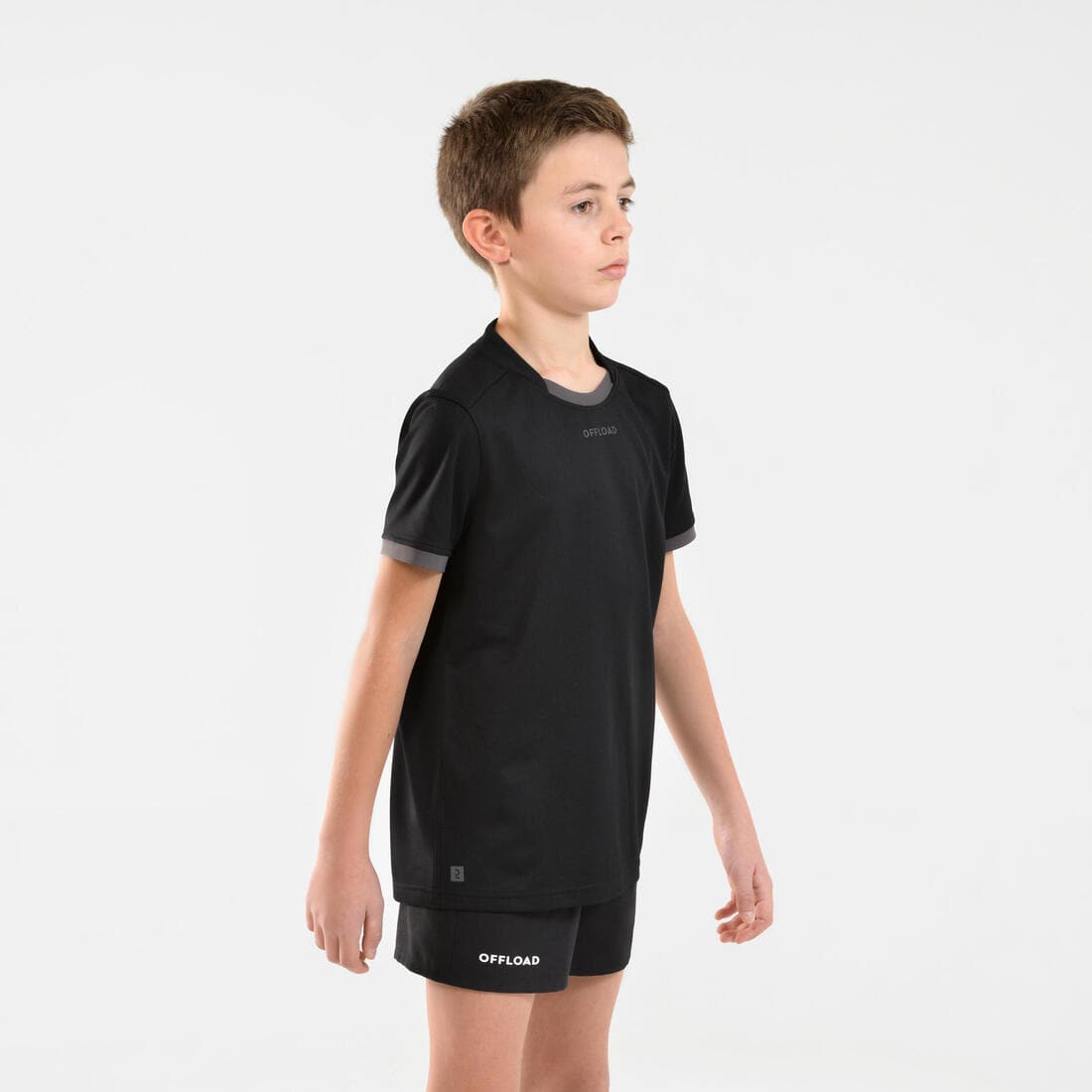 Maillot manches courtes de rugby Enfant - R100