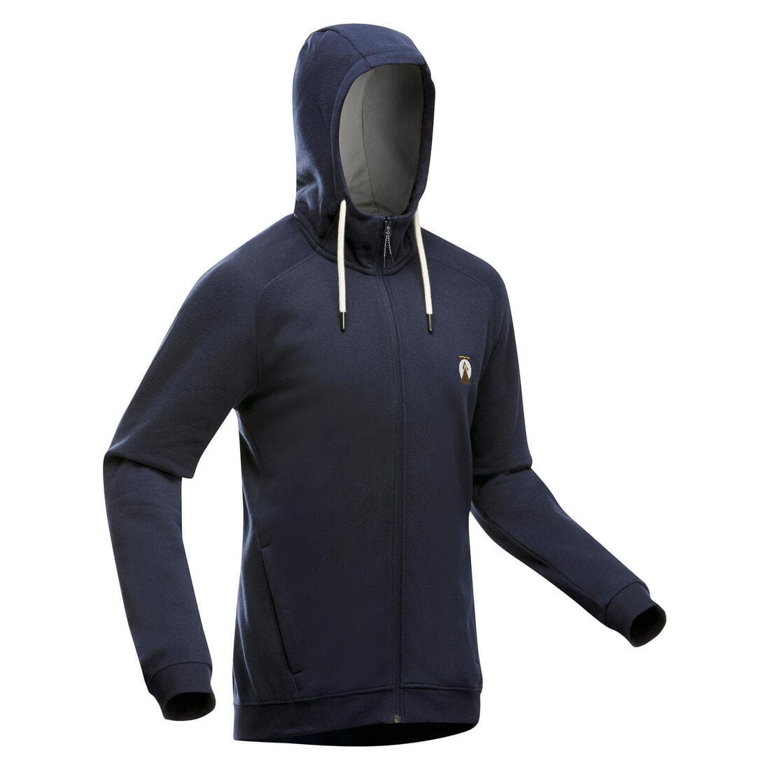 Sweat zippé à capuche de randonnée - NH150 - Homme