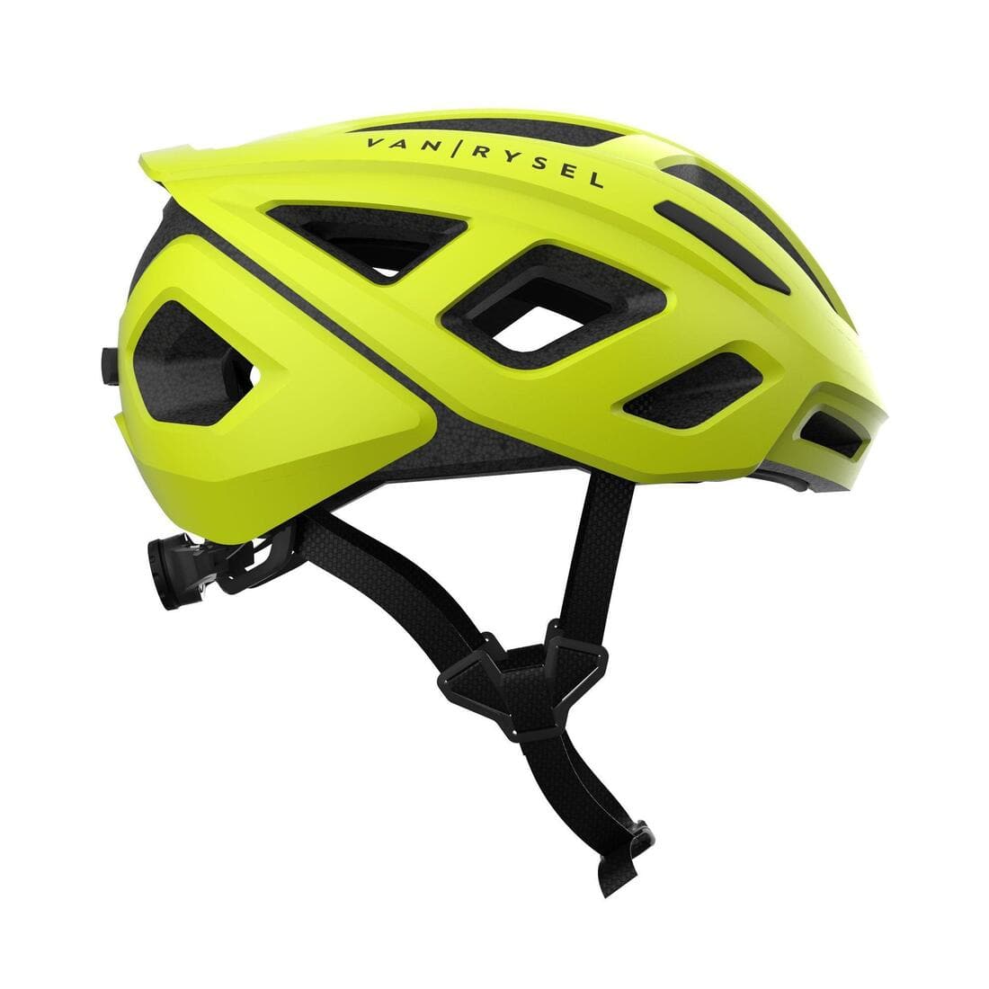 CASQUE VELO ROUTE ROADR 500 JAUNE FLUO